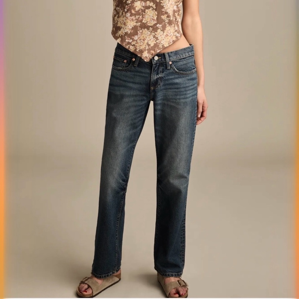 Lucky Brand Knd Denim Easy Rider Boot Jeans Sunset Road Size 12/31 X 32 NEW